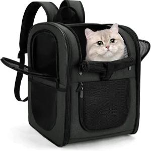 4-18파운드 반려동물을 위한 아폴로 워커 개 및 고양이 캐리어 백팩 - 패딩 처리된 등받이가 있는 통풍
