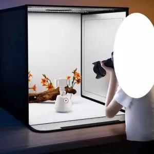 사진 촬영용 라이트박스 포토부스 휴대용 박스 보드 배경