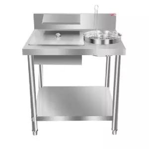 치킨 조리대 튀김 업소용 감자튀김 밀가루 작업대