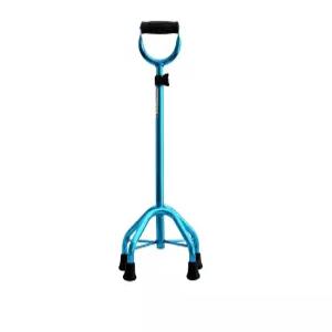 보행보조기 노인용 미끄럼방지 스틱 워킹 워커 네발 목발 918 실버