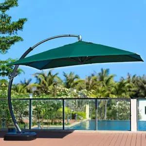 곡선 파라솔 각도 전원주택 대형 폴딩 방수 어닝 해변 야외 그늘막