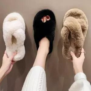 [하프클럽/]IT 잡화 소프트크로스털슬리퍼 23020