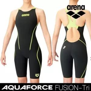 아레나 여아동 경기용 반전신 수영복 F120769 실내수영