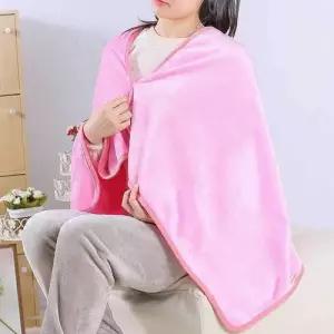 극세사 담요 무릎담요 망토 캠핑 이불 어깨 사무실 WFIKT9J