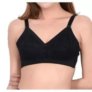 우아한 레이스원단 노와이어 풀컵 B컵 브라 보드라운 WFIKW1B