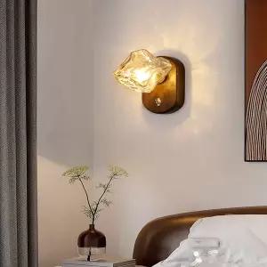 감성 인테리어 액자 빈티지 화분 디자인 꽃병 포인터 스타일 와비사비풍 침실 침대 옆 얼음 조각 유리 벽걸