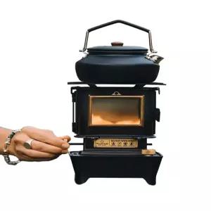 불멍 추가 아이언 스토브 미니 조명 캠핑 랜턴 화로대