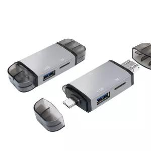애니존 6IN1 USB & OTG 멀티 카드리더기 ANY-HUB10