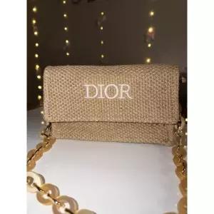 라피아 크로스바디 파우치 디올 뷰티 프로모션 GWP 템