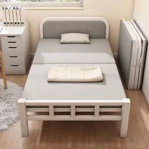 고시원 침대 1인용미니침대 1인용 자취방 원룸 접이식 간이 프레임 강철 미니베드 베드