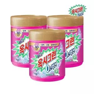 오투액션 분말 표백제 1kg x3개
