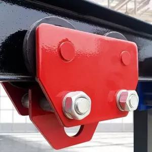 H빔 호이스트레일 3톤 고하중 도르레 운반기 푸시 모노레일