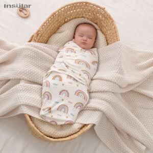 무라식 섬인 1pc 아기 Swaddle 랩  누에 고치 담요 신생아 유아 따뜻한 침구