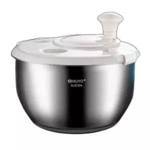 야채 샐러드 탈수기 채소 음식 면 수동 스테인레스