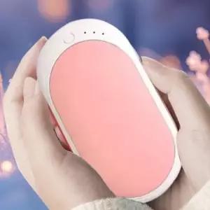 핫팩 온도조절 양면 충전식 보조배터리 겸용 손난로