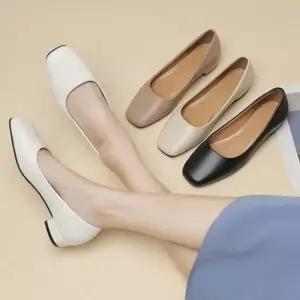 [하프클럽/]막힘없는 플랫슈즈 편한 여름신발 여성마랑슈즈