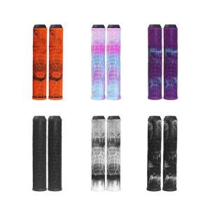 자전거 그립 락온 산악 핸들바 커버 인체공학적 혼합 색상 충격 방지 TPR 고무 사이클링