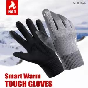 스마트폰 터치 장갑 겨울 방한 글러브 자전거 등산 남자 방수 런닝 털장갑 작업 바이크