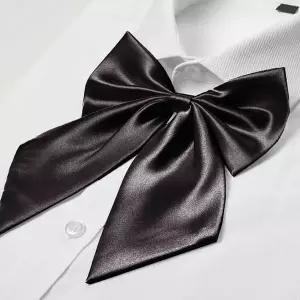 [하프클럽/]체크넥타이 교복 세라복 유니폼 리본 넥타이 블랙