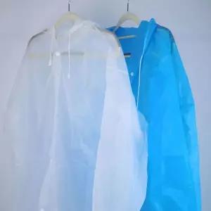 [하프클럽/]EVA방수 일회용 고급 우비 화이트