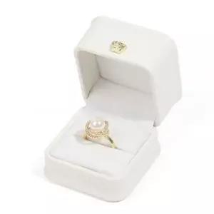 [하프클럽/]크라운 주얼리 데일리 케이스 하드 클래식 반지 화이