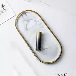 [하프클럽/]세라믹 골드 촬영 소품 장식 트레이 소형