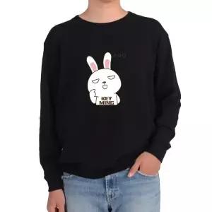 기모맨투맨 흰토끼 고민 상상 래빗그림 전색상 사이즈 (WFKB8WY)