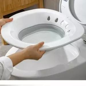 임산부 좌욕기 변기 대야 접이식 욕조 편리한 수납형 (WFKBEDJ)