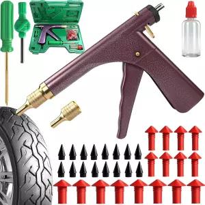 SBGGRL 37개 버섯 타이어 플러그 키트 튜브리스 펑크 및 오토바이 ATV 트럭 트랙터의 플랫을 위한 16개