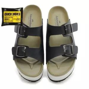 [하프클럽/]세트 사무실 신발 통굽 버클 여자 실내화 여름 슬리퍼