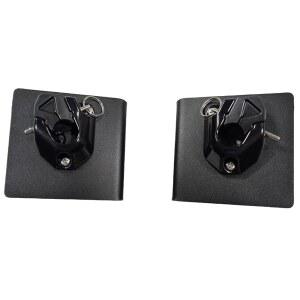 트럭 베드 익스텐더 브래킷 장착 키트는 2009-2025 F150 / F250 F350에 적합하지만 AMP 리서치 베드엑스텐더, YACUTA, ADIOFFROAD 베드엑스텐더와 호환되지만 공장 구멍을 사용하여 설치되며 드릴링이 필요하지