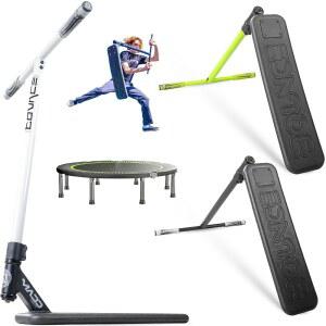 트릭을 위한 바운스 트램펄린 프로 스쿠터 리얼 헤드튜브, 티바, 폼 데크 실내 및 실외 스턴트 연습 매드