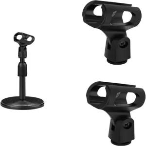 마이크 스탠드용 KMYZQDV 2Pcs 클립 홀더 휴대용 무선 조절 각도 유연한 스탠드 내경 30-50mm