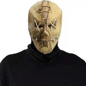 코스프레 코스튬 파티를 위한 QCCX 할로윈 허수아비 마스크 소름 끼치는 풀 헤드 무서운 라텍스 헬멧