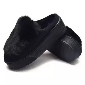 겨울슬리퍼 여자 털슬리퍼 데일리 겨울 키높이 슈즈 털실내화 여자슬리퍼