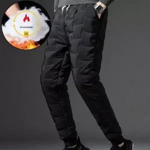 [하프클럽/]바지공장 고주파 남여공용 압열 누빔 바지 작업복 방한 패딩 조