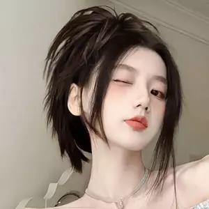 [하프클럽/]가시번 트렌드 올 까치머리 집게 깃털 가발 집게핀 가