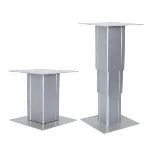 리프트업 자동식탁 리모콘 310 실버 높이조절 조절 테이블 소형 자동식탁다리 자동