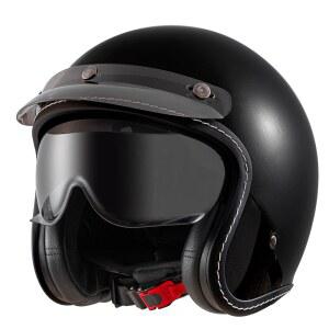 오토바이 헬멧 남 여름 전동차 반모 3C 여태자 빈티지 크루즈 4분의