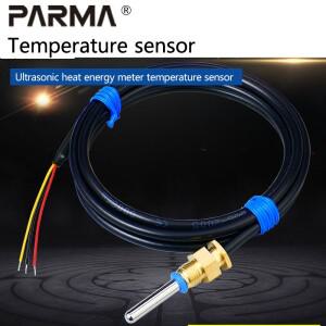 초음파 열량계 온도 센서 NTC10K 서미스터 방수 프로브 구리 너트
