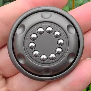 T-콘실 EDC 마그네틱 금속 스트레스 스피너 장난감 불안 감소 피젯 장난감으로 집중력과 평온 휴대용