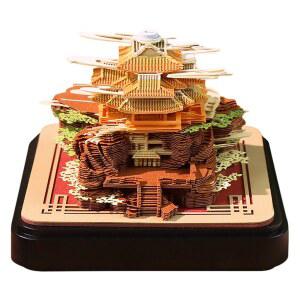 2026년 입체 종이 조각 달력 메모지 창의 3D 장 손으로 찢은 고궁 문화 창작 선물 맞춤 제작