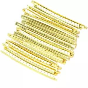 고강도 황동 내구성 핑거보드 프렛 와이어 일렉트릭 기타 애호가용 24pcs/세트 부식 방지 전문가용