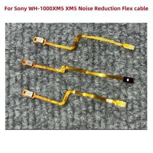 Alideao-소니호환 WH-1000XM5 XM5 헤드폰 수리 예비 부품 소음 감소 플렉스 케이블 용  마이크 라벨
