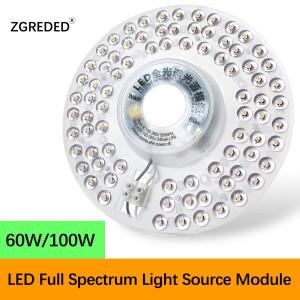 LED 패널 조명 천장 모듈 220v240v 선풍기 키트 60w 100w  가능 원형 교체용 플레이트