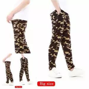 [라일리의류] Rly 남성용 빅사이즈 9부 아이스쿨바지 카키 축제 긴