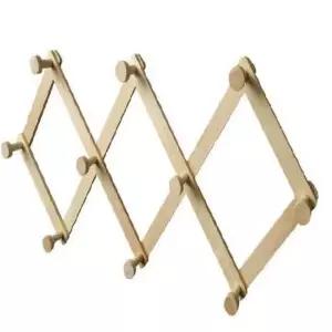 ksr 아트 자바라 나무 옷걸이 자바라옷걸이 벽걸이 튼튼한