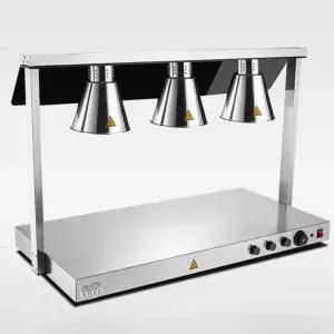 튀김 워머기 보온 황금 램프 휴게소 가열기 온열기