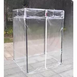 임시 대기실 접이식 캐노피 소형 방풍막 임시대기실