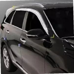 올뉴쏘렌토 썬바이저 크롬 선바이저 윈도우 빗물받이